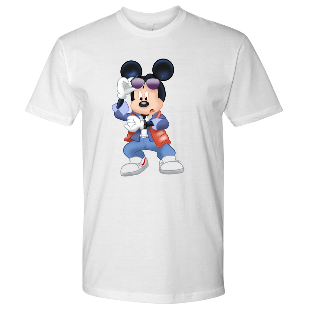 MICKFLY - Mickey Mouse as Marty McFly Mens T-Shirt