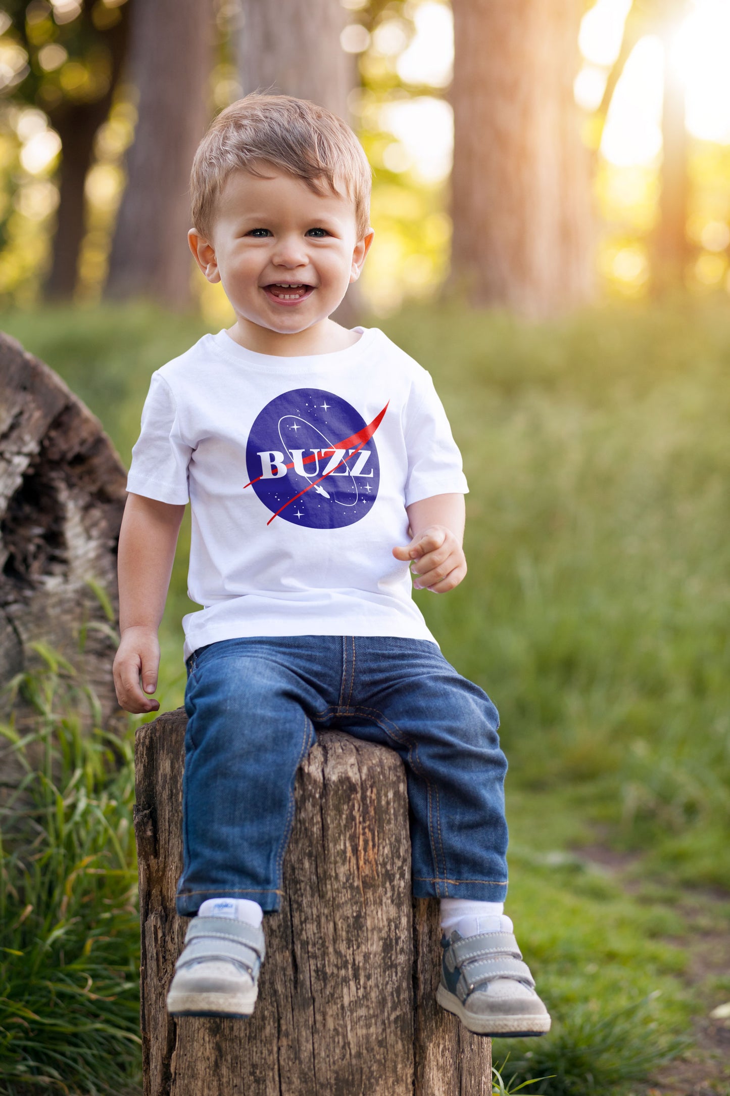 BUZZ - NASA inspired Buzz Lightyear Toddler T-Shirt