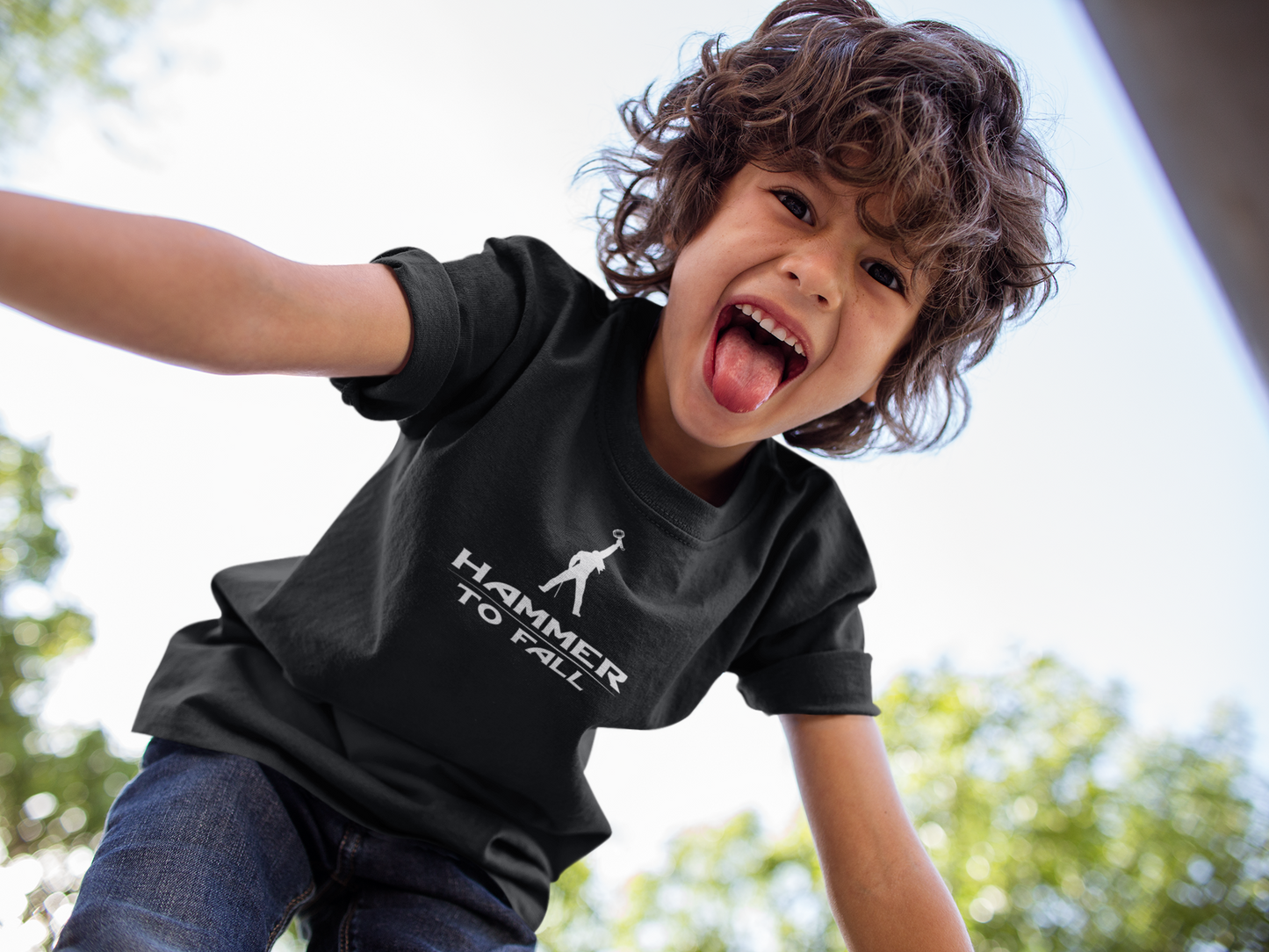 HAMMER TO FALL - Thor inspired Queen Toddler T-Shirt