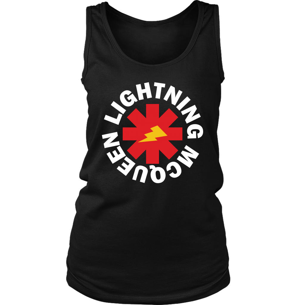 LIGHTNING MCQEEN - Red Hot Chili Peppers inspired Womens T-Shirt