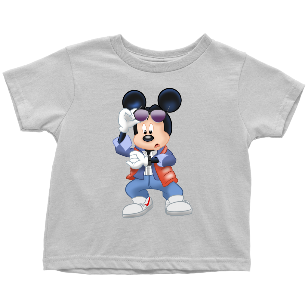 MICKFLY - Mickey Mouse as Marty McFly Toddler T-Shirt