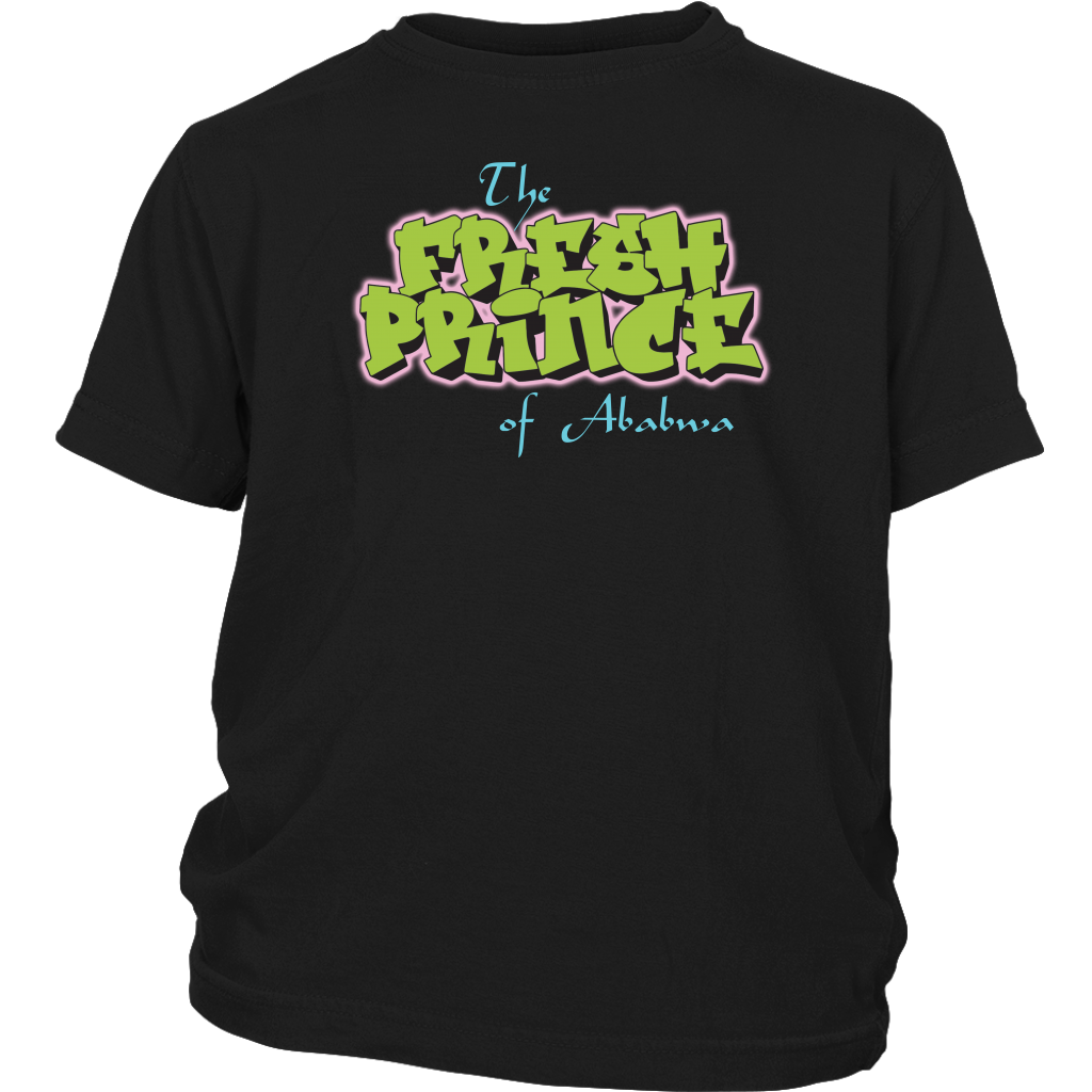 FRESH PRINCE - Fresh Prince of Bel-Air inspired Aladdin Youth T-Shirt