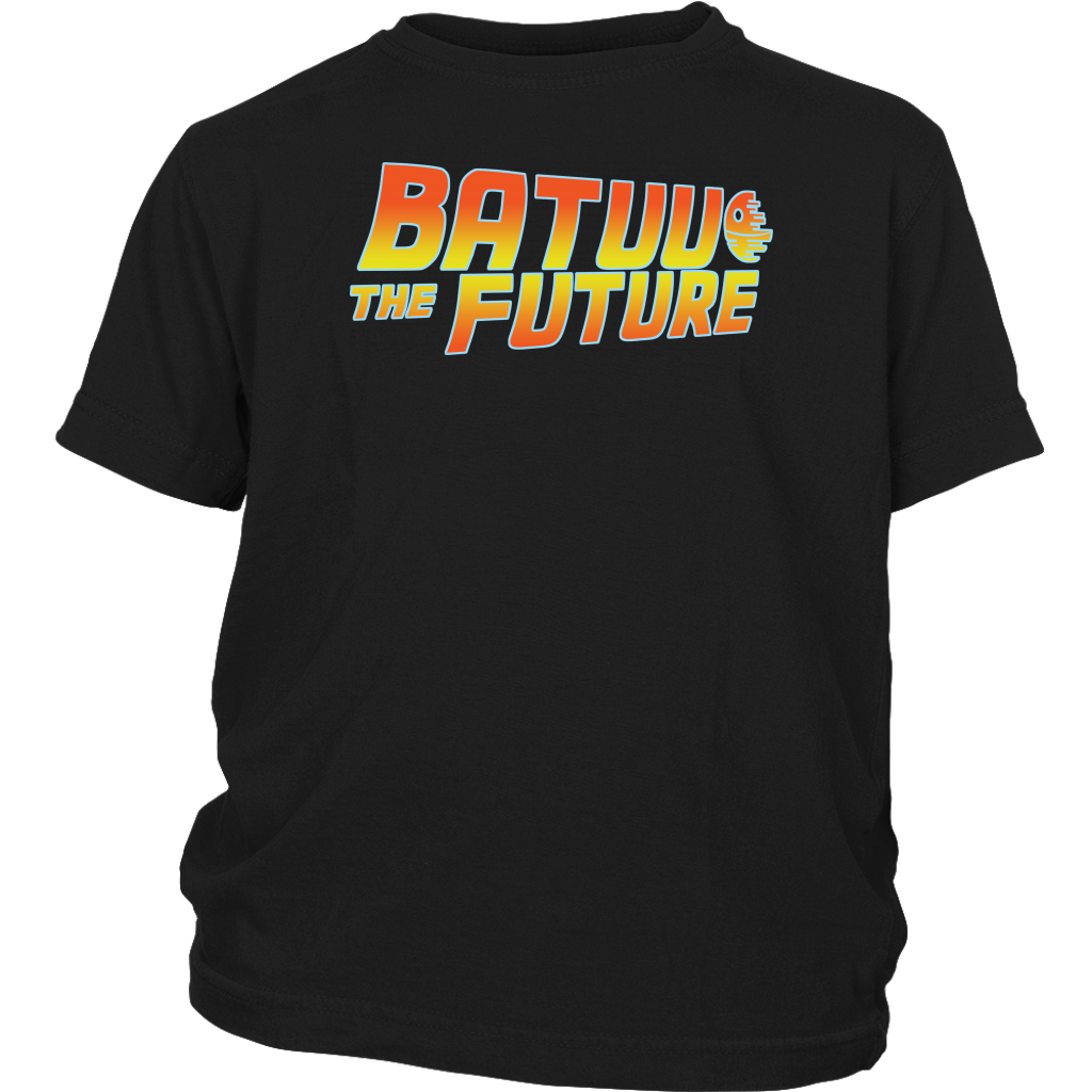BATUU THE FUTURE - Back to the Future inspired Star Wars Youth T-Shirt