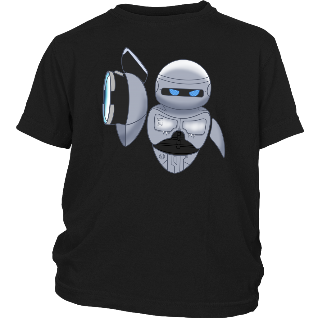 EVACOP: Eva from WALL-E as RoboCop Youth T-Shirt