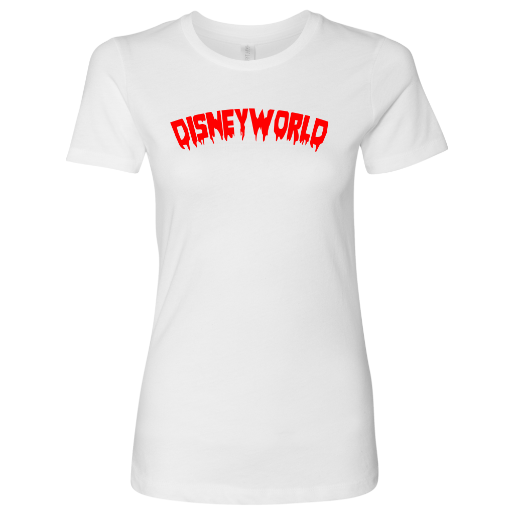 BLOOD DISNEY WORLD Women's T-Shirt