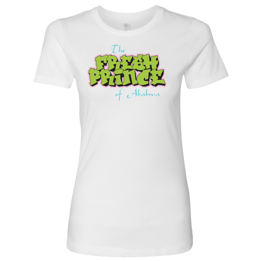 FRESH PRINCE - Fresh Prince of Bel-Air inspired Aladdin Womens T-Shirt