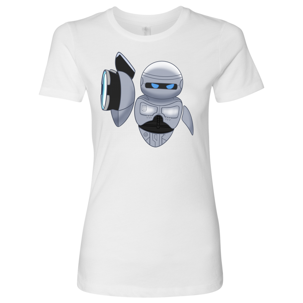 EVACOP: Eva from WALL-E as RoboCop Women's T-Shirt