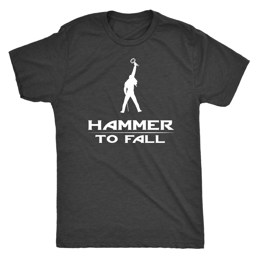 HAMMER TO FALL - Thor inspired Queen T-Shirt
