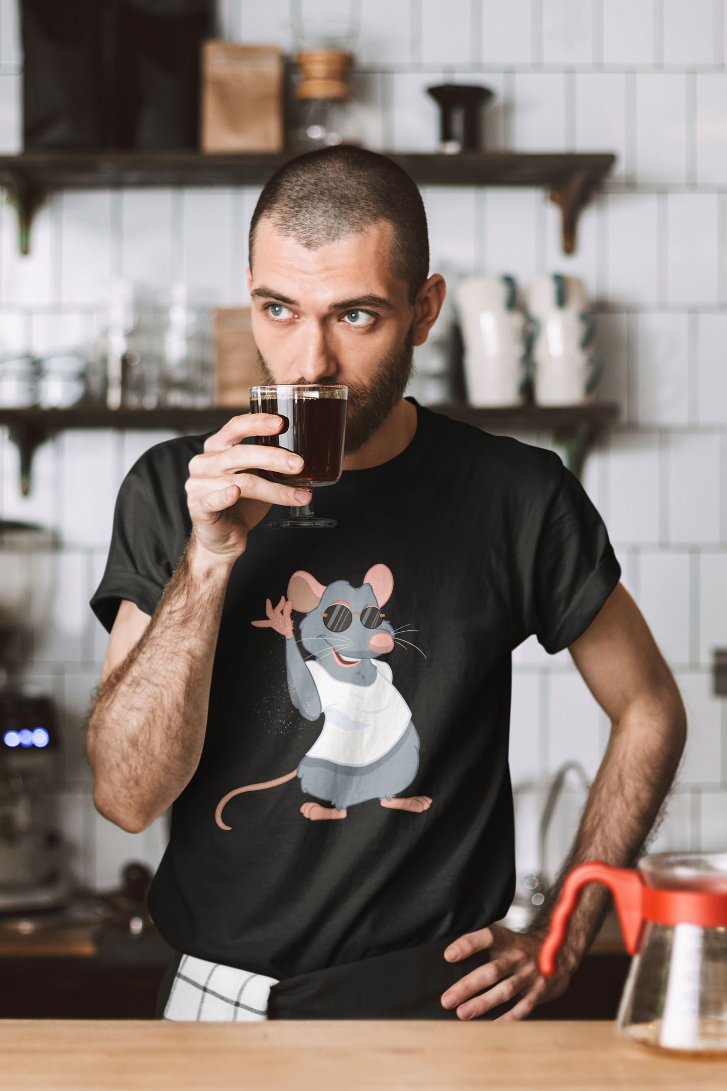 RATBAE - Remy as SaltBae Mens T-Shirt