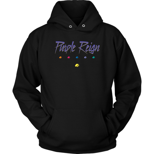 PURPLE REIGN - Prince inspired Thanos Unisex Hoodie