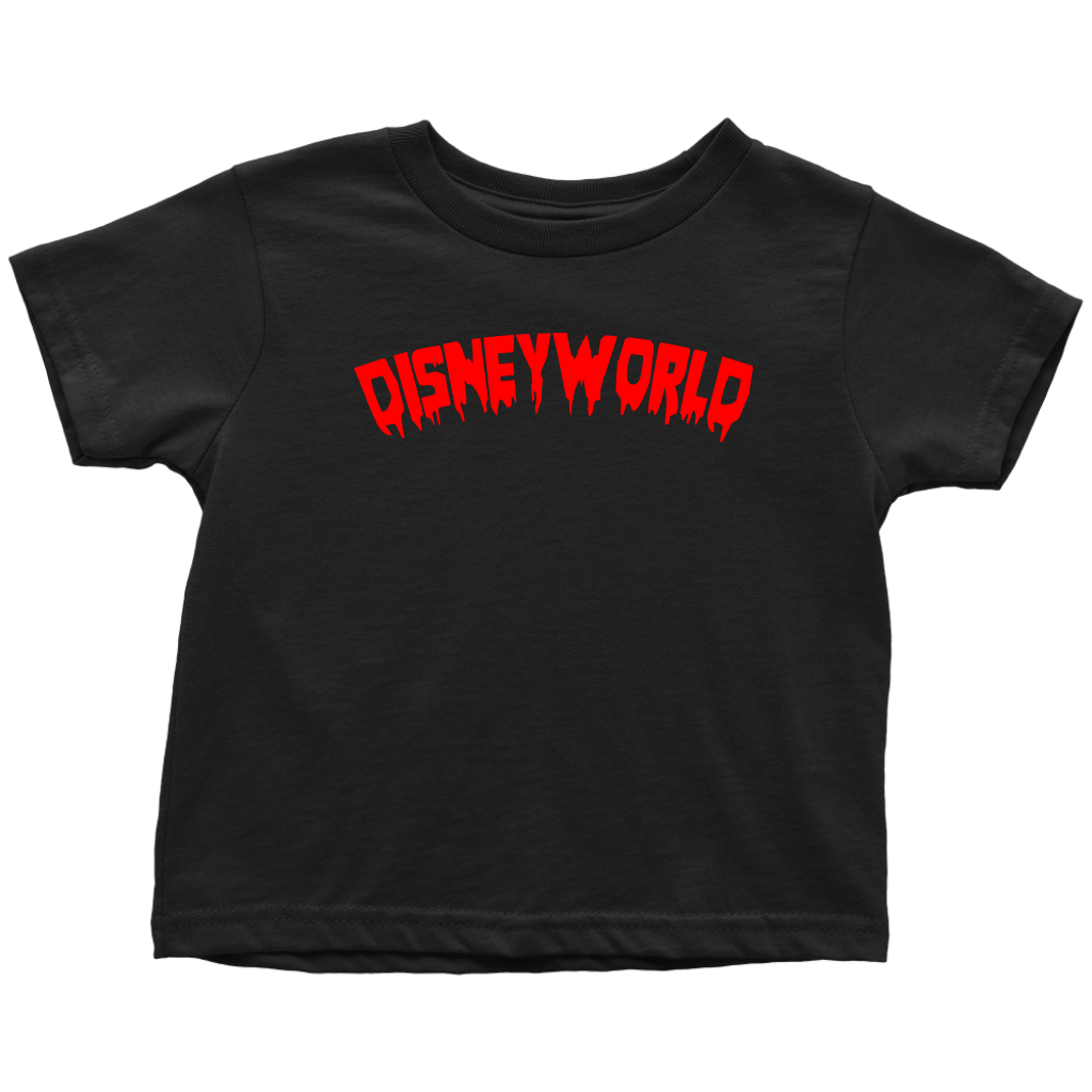 BLOOD DISNEY WORLD Toddler T-Shirt