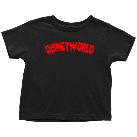 BLOOD DISNEY WORLD Toddler T-Shirt