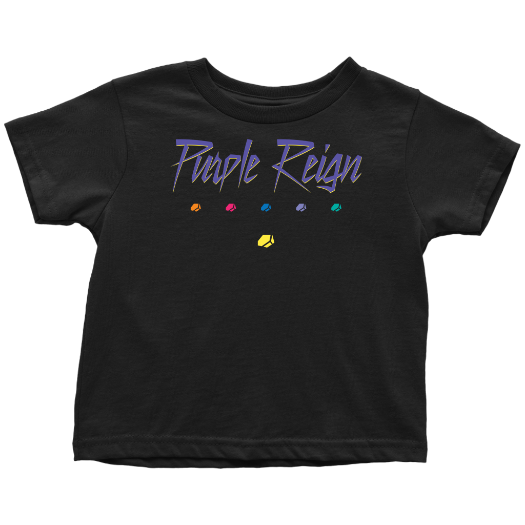PURPLE REIGN - Prince inspired Thanos Toddler T-Shirt
