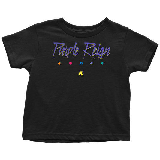 PURPLE REIGN - Prince inspired Thanos Toddler T-Shirt