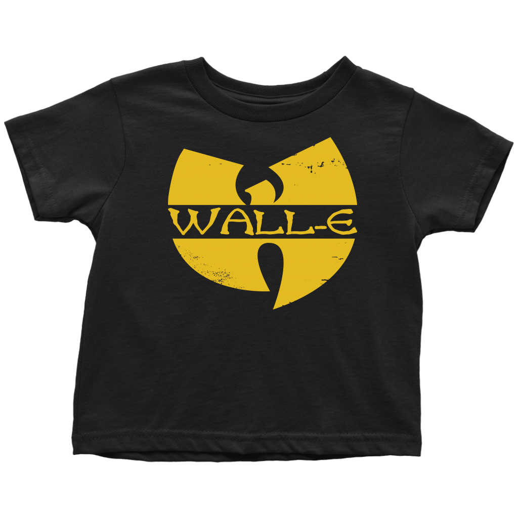 WALL-E - Wu-Tang Clan inspired Wall-E Toddler T-Shirt
