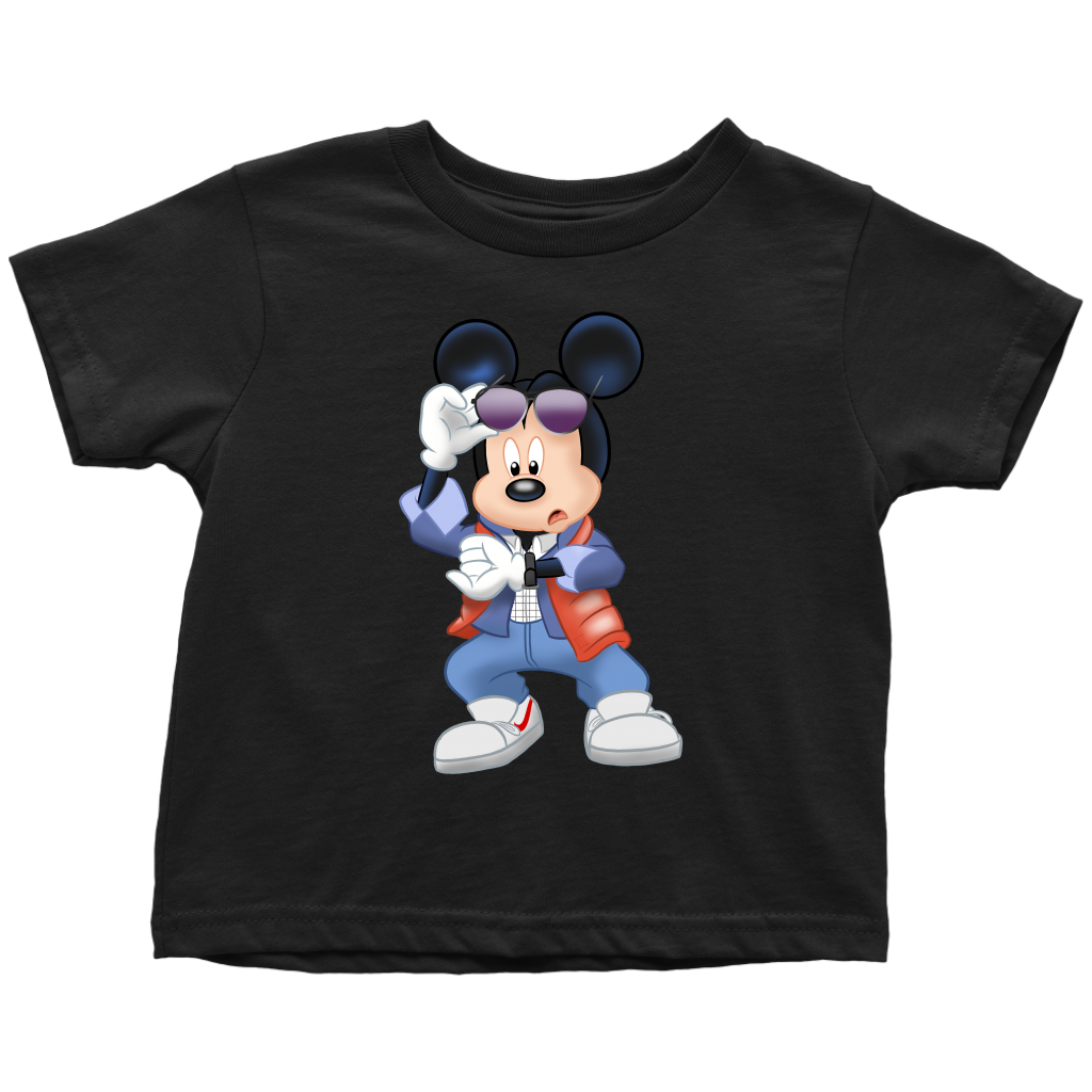MICKFLY - Mickey Mouse as Marty McFly Toddler T-Shirt