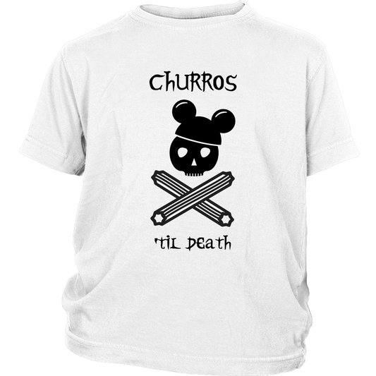 CHURROS 'TIL DEATH Youth T-Shirt