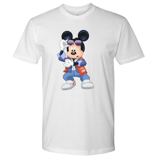 MICKFLY - Mickey Mouse as Marty McFly Mens T-Shirt