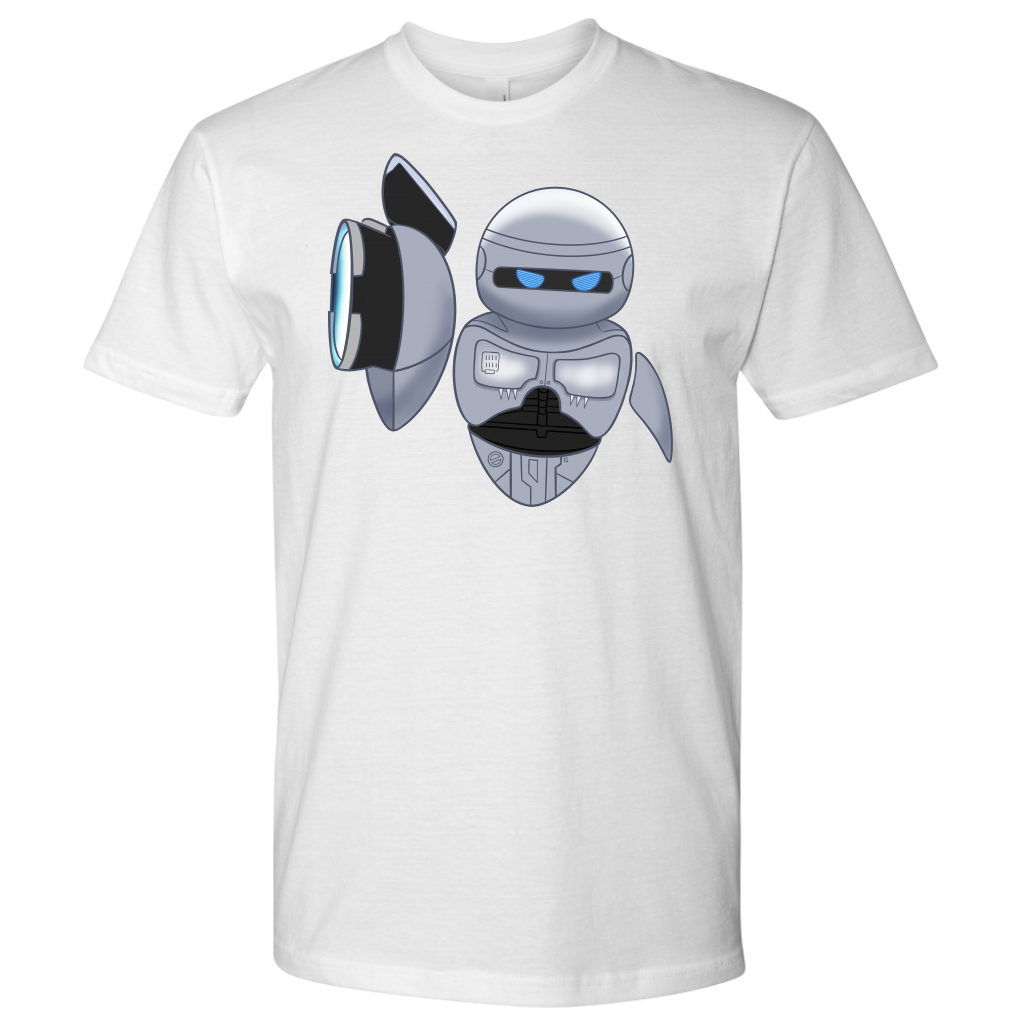 EVACOP: Eva from WALL-E as RoboCop Men's T-Shirt