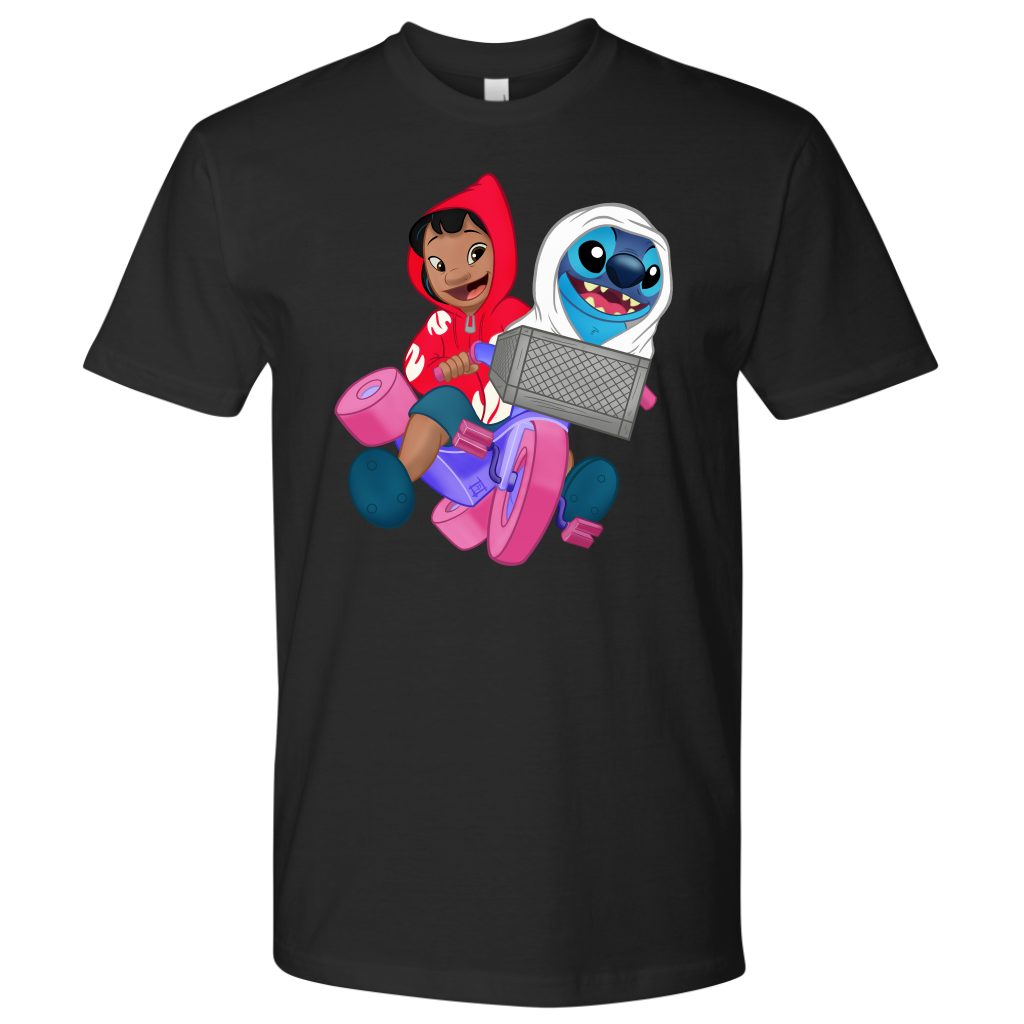 E.T. 626 - Lilo & Stich as Elliott & E.T. Mens T-Shirt