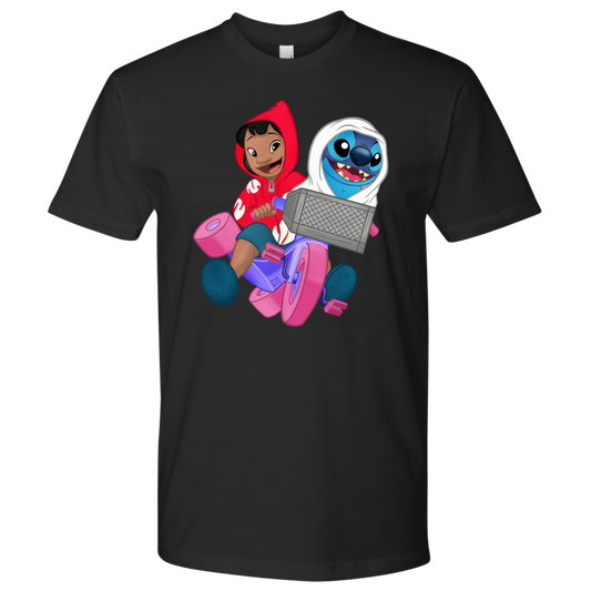 E.T. 626 - Lilo & Stich as Elliott & E.T. Mens T-Shirt