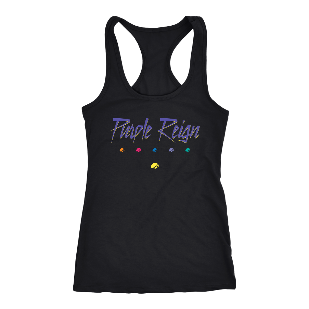 PURPLE REIGN - Prince inspired Thanos Womens Tank