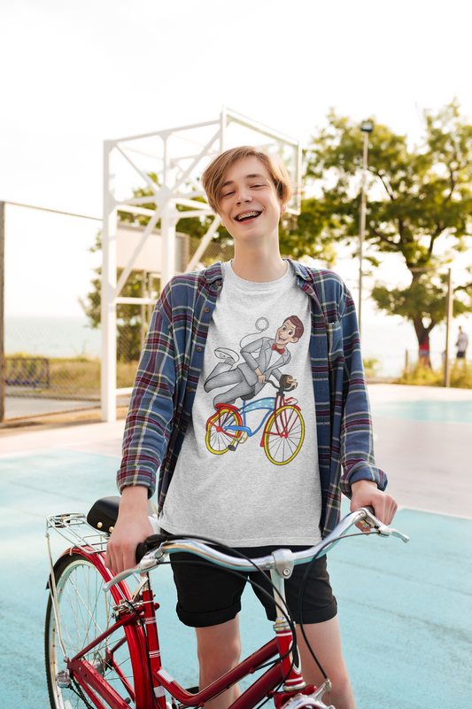 WOODY'S BIG ADVENTURE: Woody as Pee-Wee Herman Men's T-Shirt