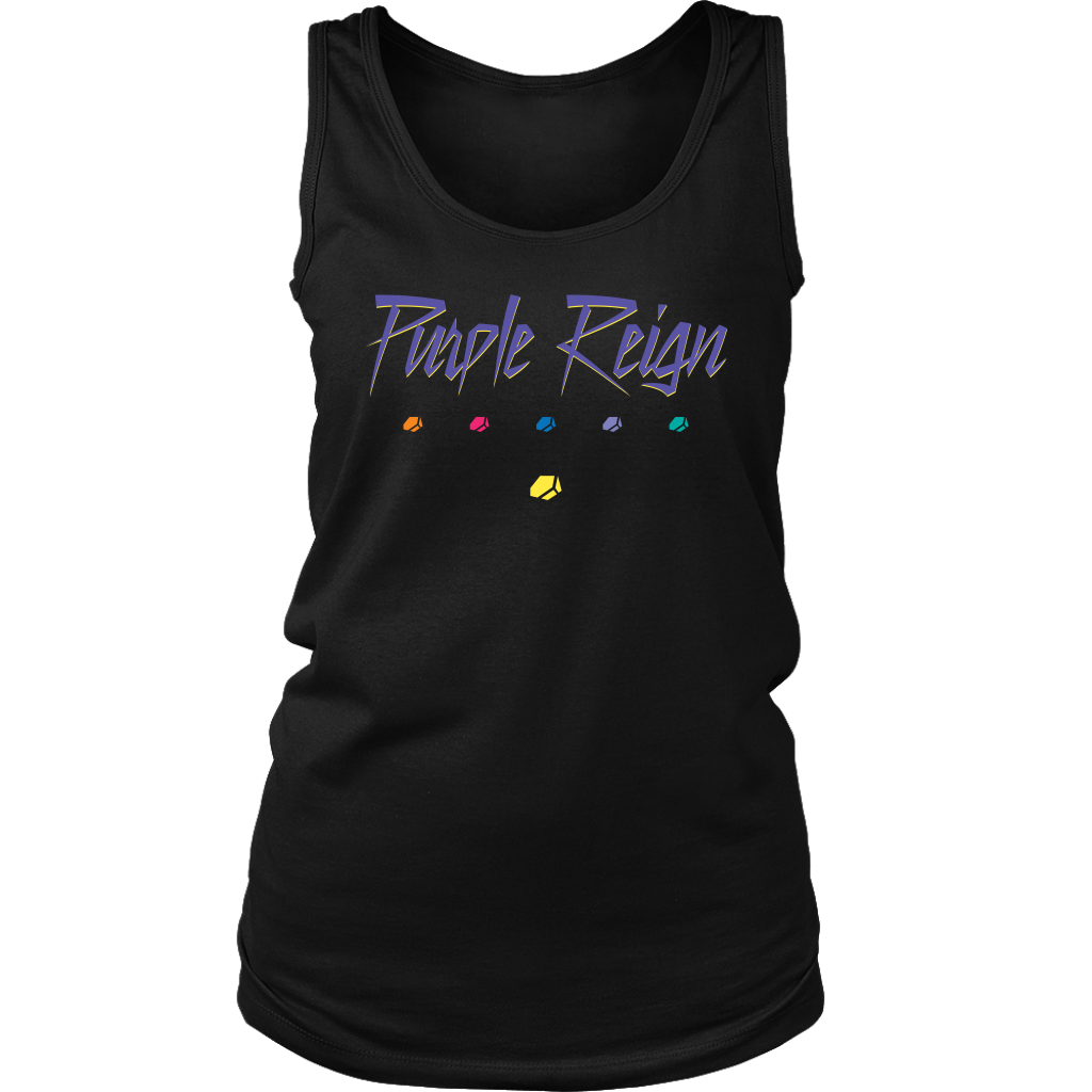 PURPLE REIGN - Prince inspired Thanos Womens Tank