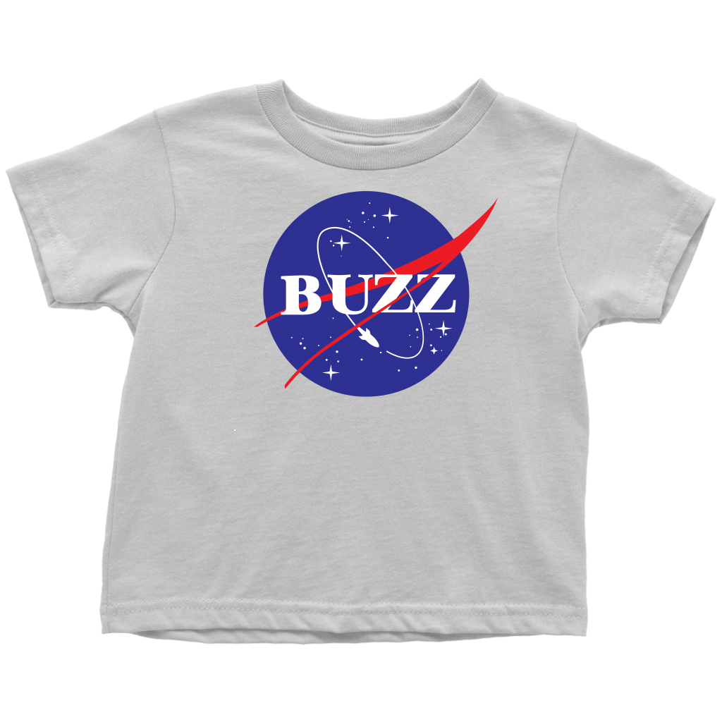 BUZZ - NASA inspired Buzz Lightyear Toddler T-Shirt