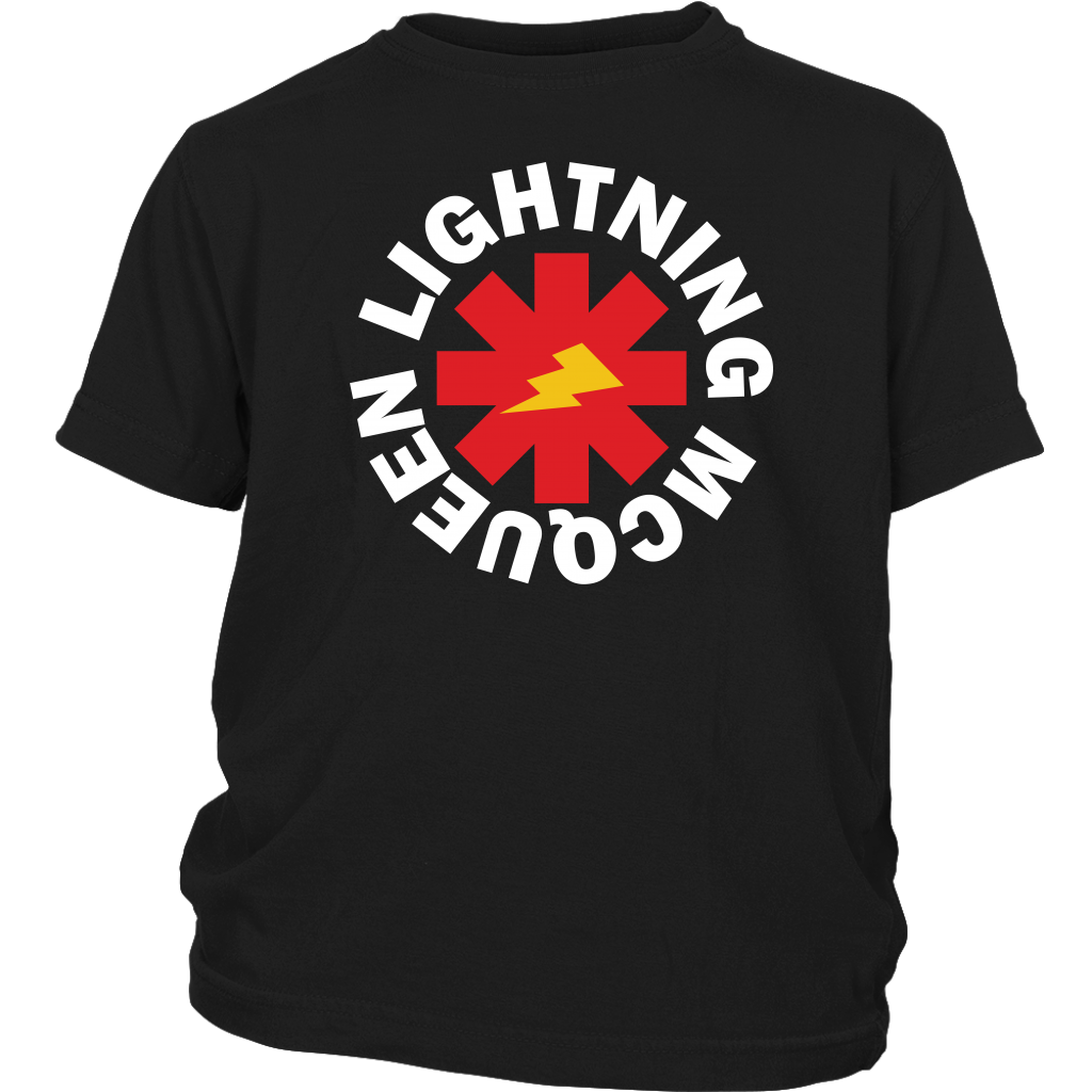 LIGHTNING MCQEEN - Red Hot Chili Peppers inspired Youth T-Shirt