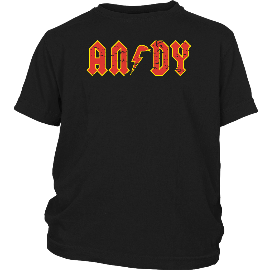 ANDY - AC/DC inspired Youth T-Shirt
