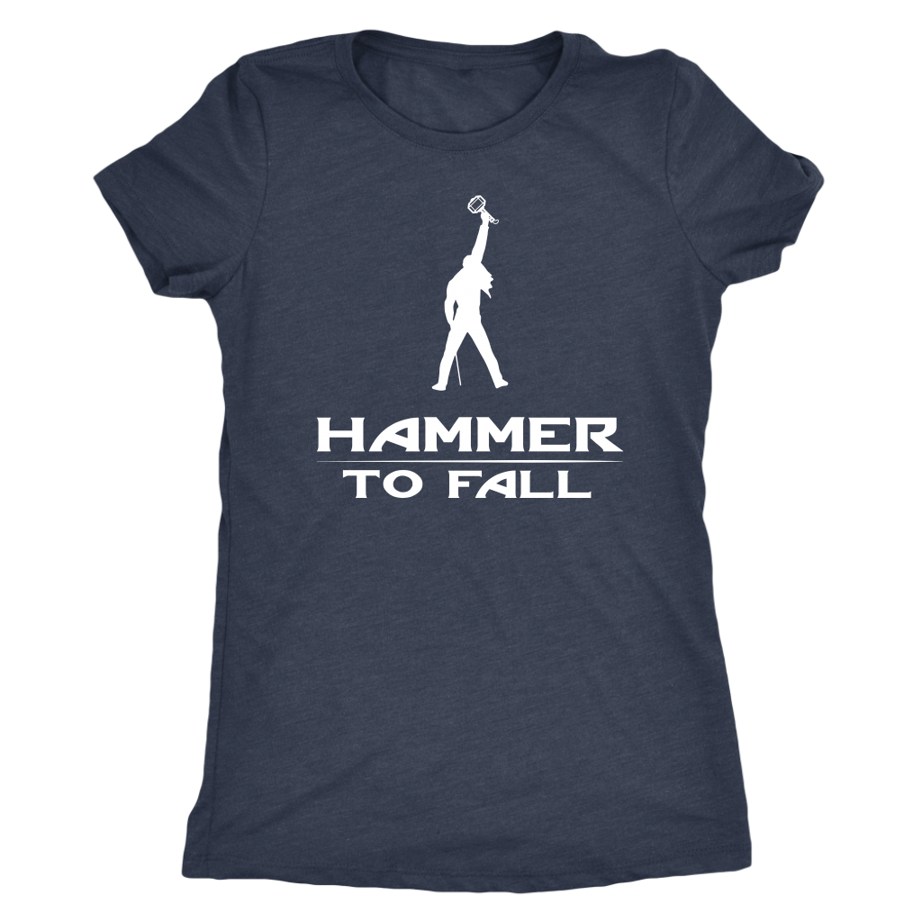 HAMMER TO FALL - Thor inspired Queen Womens T-Shirt