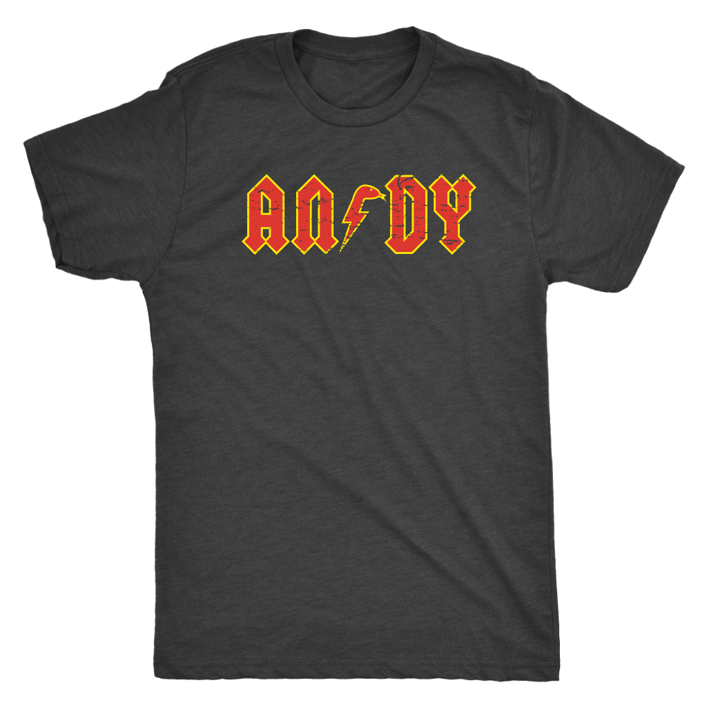 ANDY - AC/DC inspired Mens T-Shirt