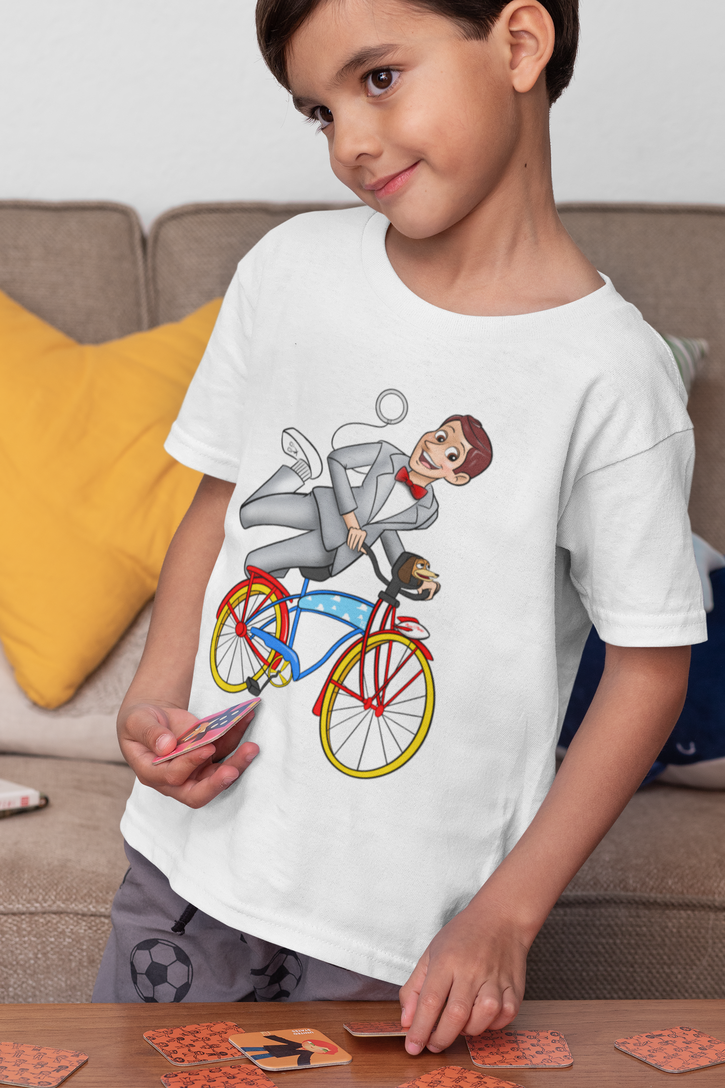 WOODY'S BIG ADVENTURE: Woody as Pee-Wee Herman Youth T-Shirt