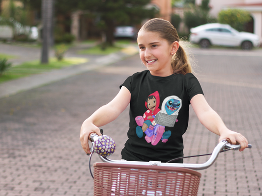 E.T. 626 - Lilo & Stich as Elliott & E.T. Youth T-Shirt