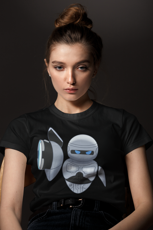 EVACOP: Eva from WALL-E as RoboCop Women's T-Shirt