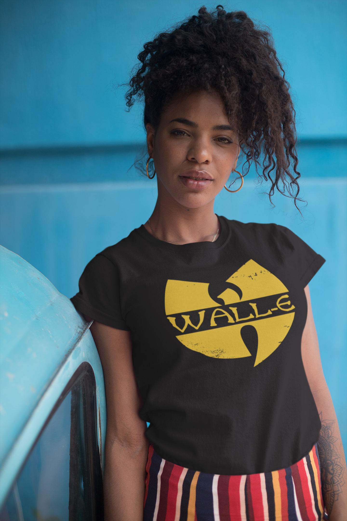 WALL-E - Wu-Tang Clan inspired Wall-E Womens T-Shirt