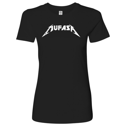 MUFASA - Metallica inspired Lion King Womens T-Shirt