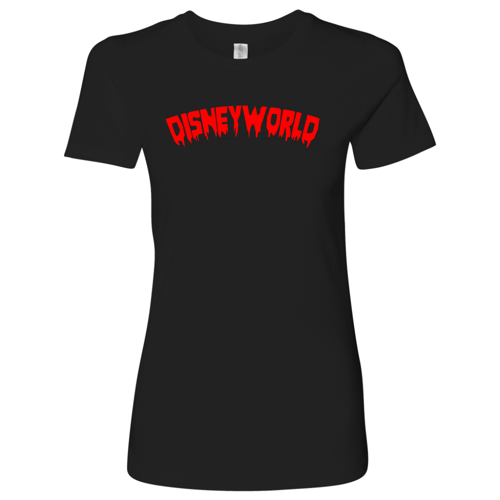BLOOD DISNEY WORLD Women's T-Shirt