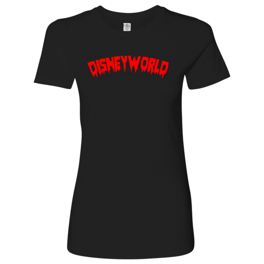 BLOOD DISNEY WORLD Women's T-Shirt